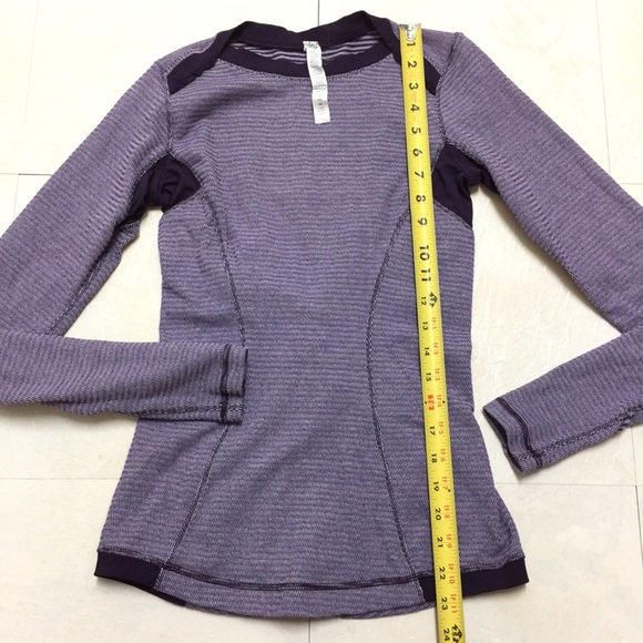 Lululemon🍋Base Runner Long Sleeve Deep Zinfadel 4 - Picture 7 of 8